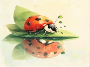 Coccinella senza puntini
