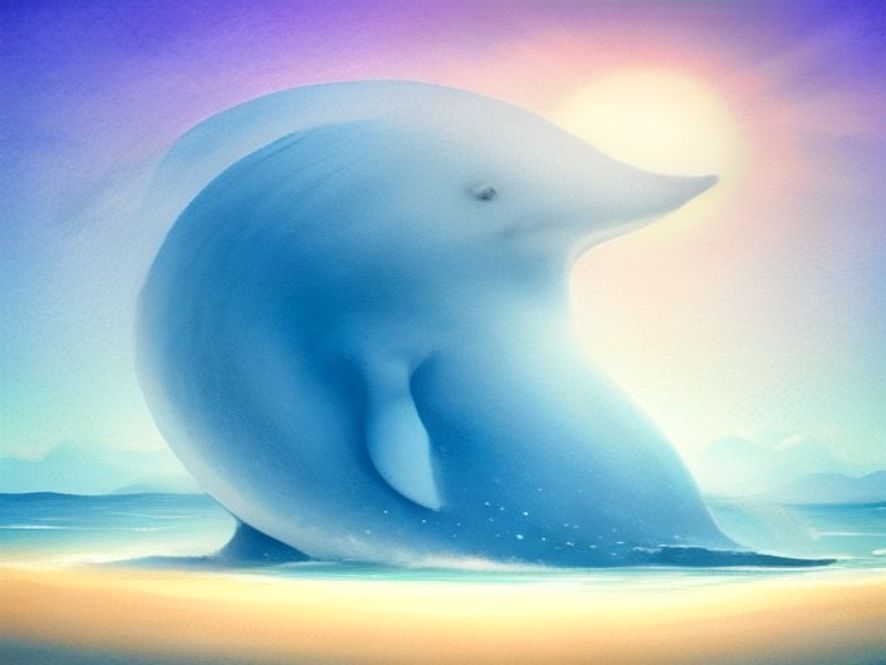 Ілюстрація до казки «Whisper Whale and the Lullaby of the Ocean»