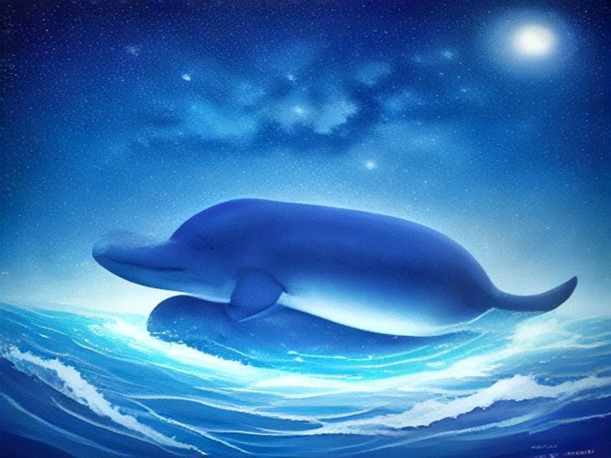 Ілюстрація до казки «La canción de cuna de la ballena»