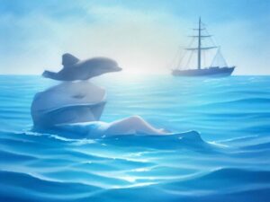 Moondrop the Dolphin and the Little Lost Sailor