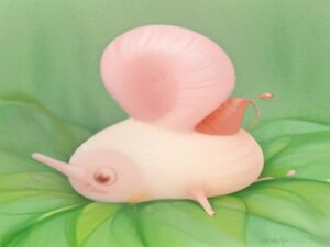 Roman, die kleine Schnecke